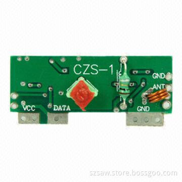 Super-regeneration Wireless RF Module with 5V DC Working Voltage